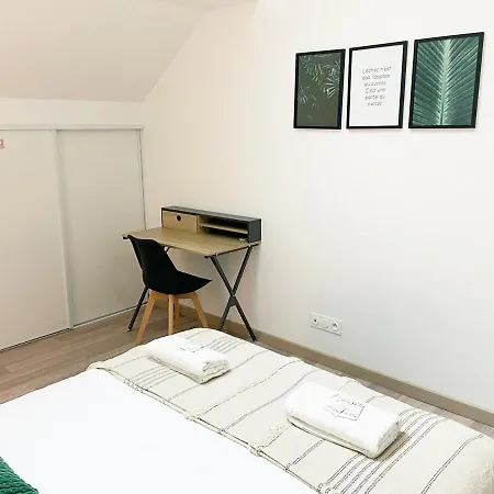 Appartement Coeur Des Moissons, Centre Avec Parking Prive