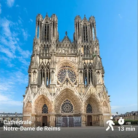 Coeur Des Moissons, Centre Avec Parking Prive Reims