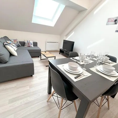 Appartement Coeur Des Moissons, Centre Avec Parking Prive