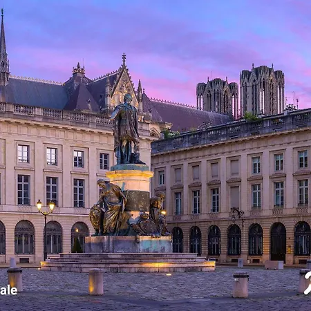 Coeur Des Moissons, Centre Avec Parking Prive Lägenhet Reims