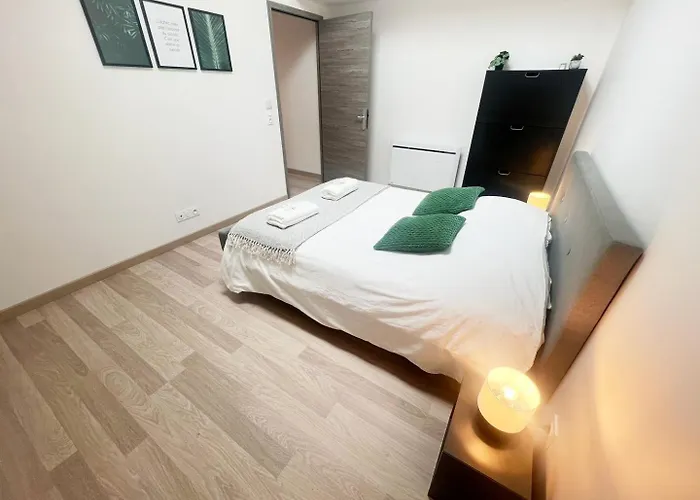 Lägenhet Coeur Des Moissons, Centre Avec Parking Prive Reims